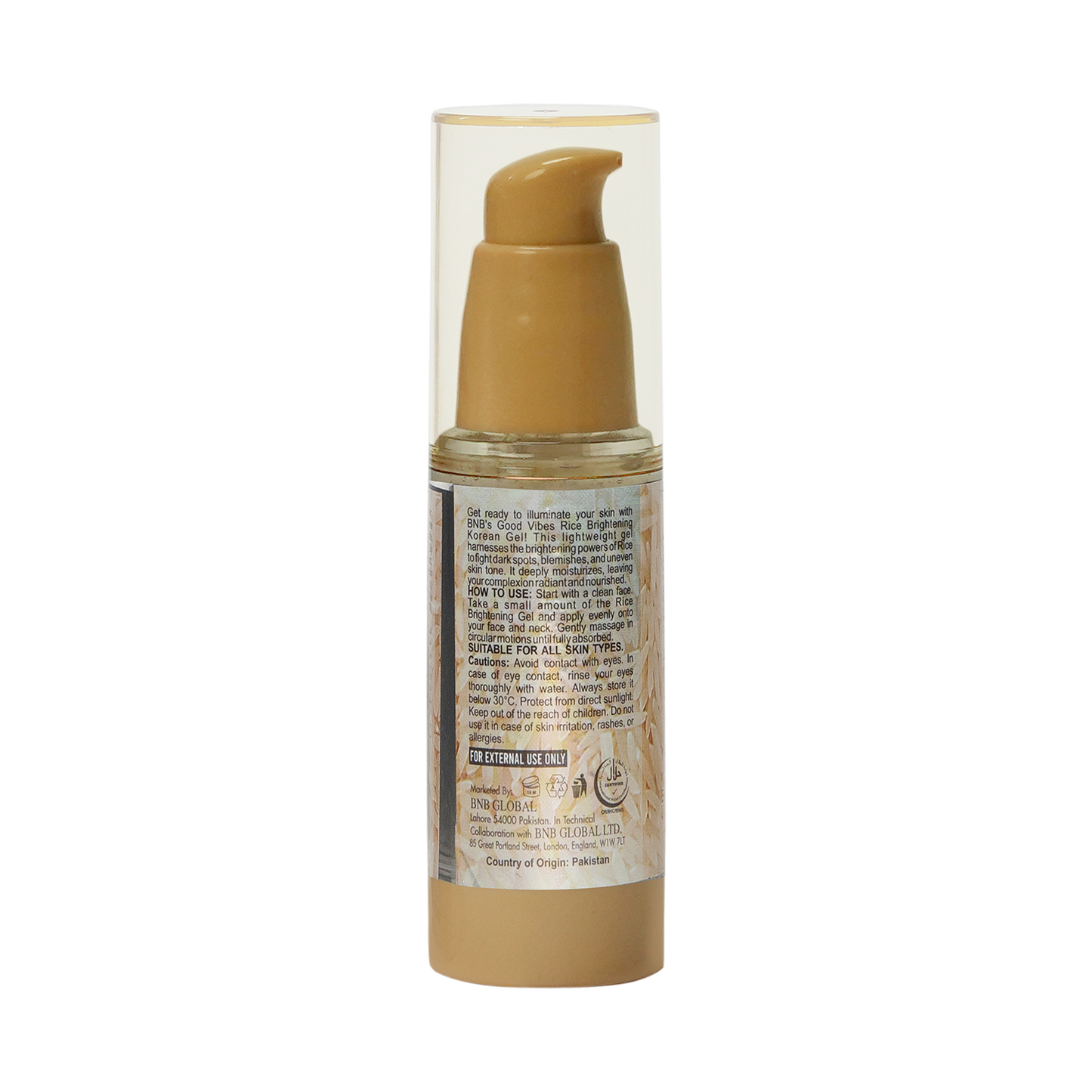 Rice Korean Beauty Gel