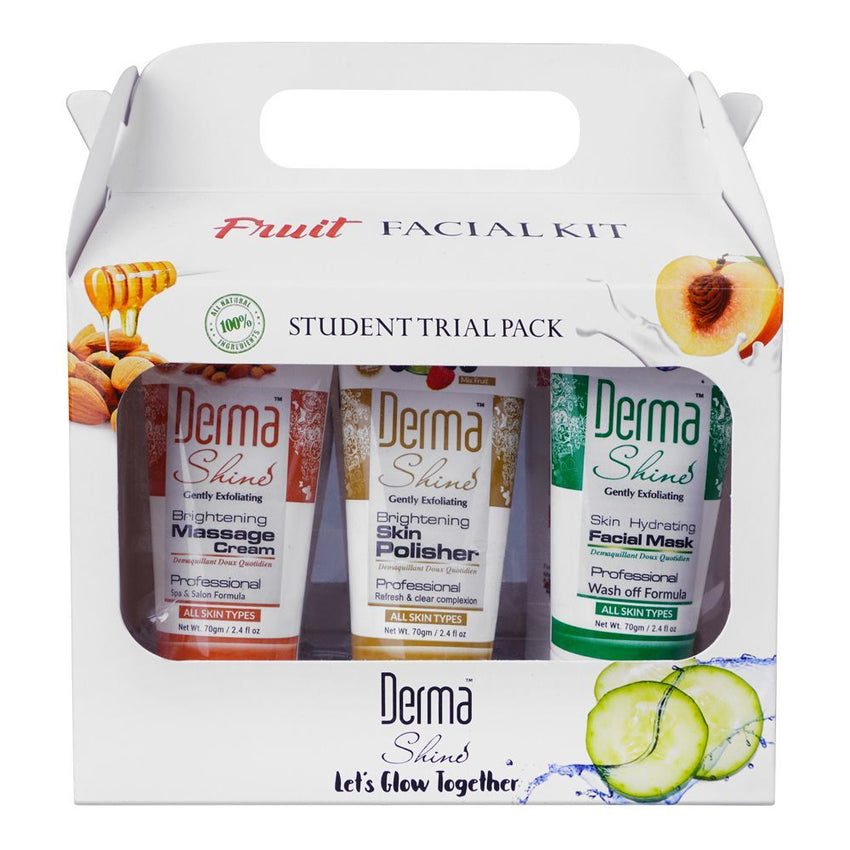 Derma Shine Fruit Facial Kit (Pack of 6)
