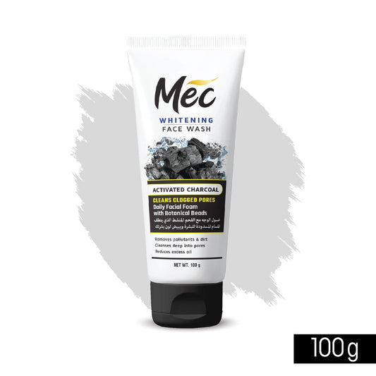 Meclay London

Mec Whitening Activated Charcoal Face Wash 100ml