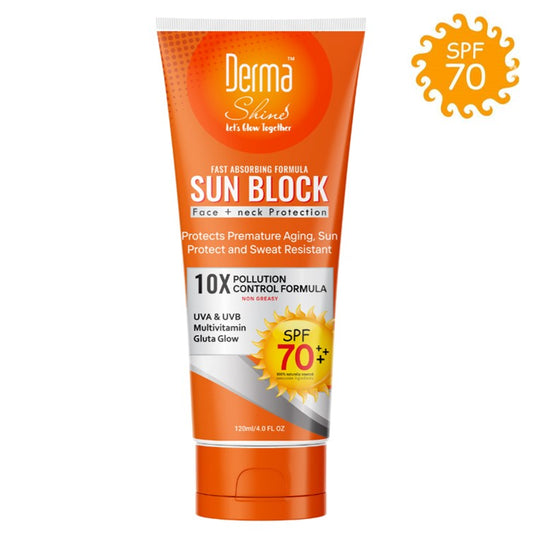 Derma Shine Sunblock SPF 70