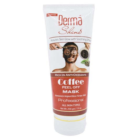 Derma Shine Coffee Peel off Mask for Skin Glow