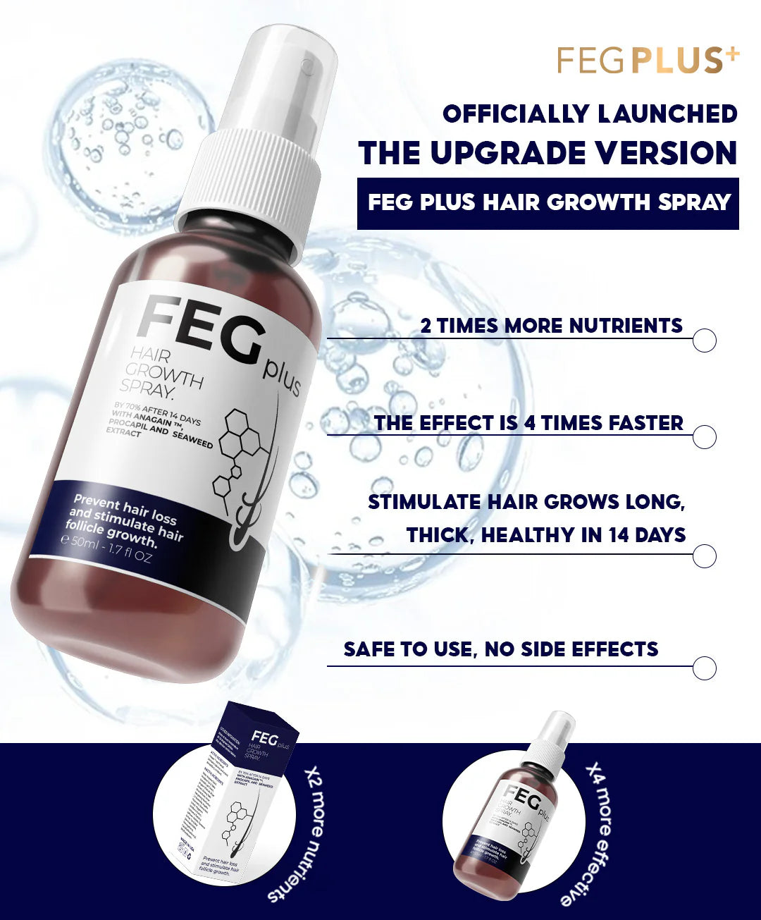 FEG Plus
FEG Plus Hair Growth Spray